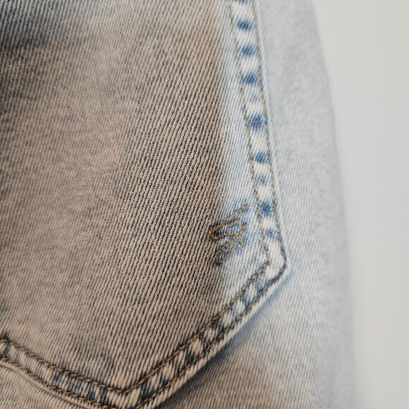 Seven7 Light Wash Blue Straight leg Denim Jeans Size 10 - Picture 8 of 10